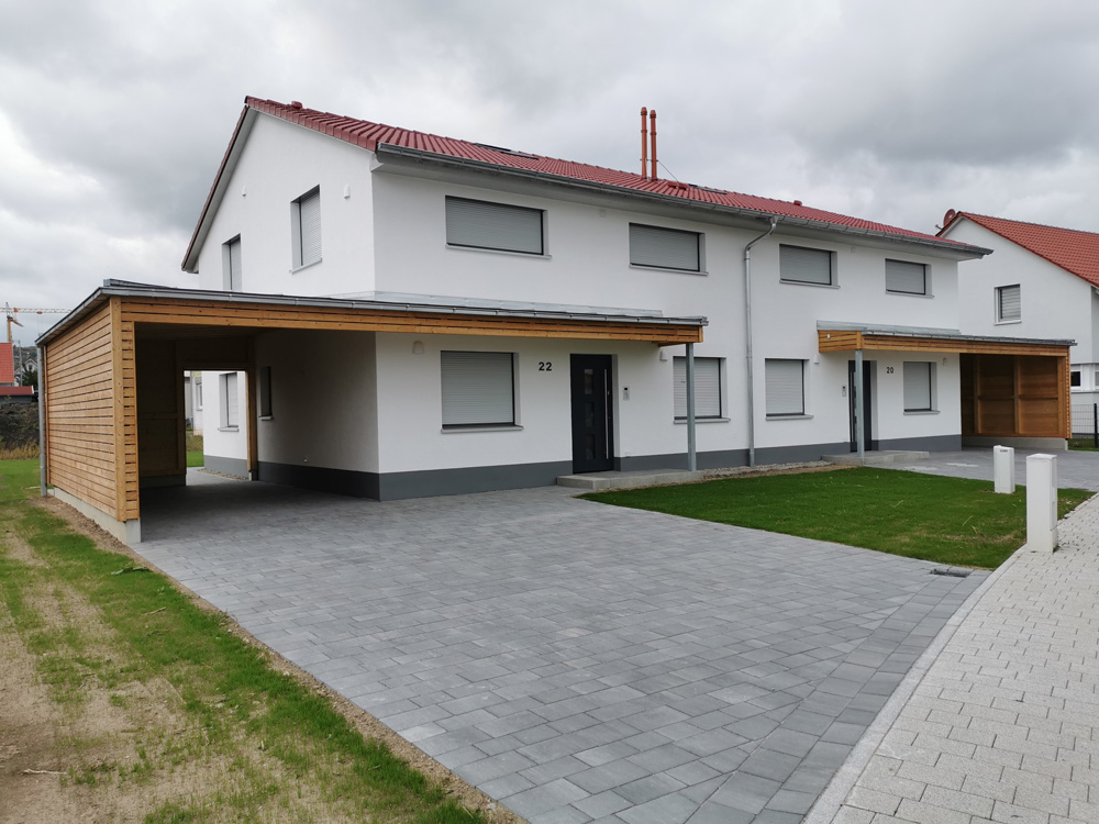 Zwei Doppelhaushälften in Burgbernheim